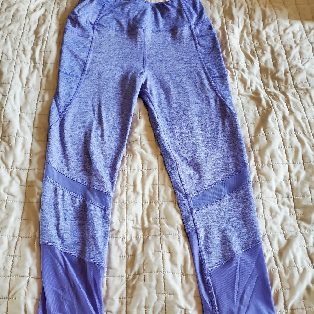 Purple workout pants!